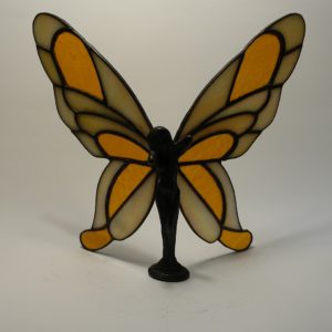 Elfe stehend-Zinn/Bleikörper 3D-transparent-amber-hammered-DSC04406-kl